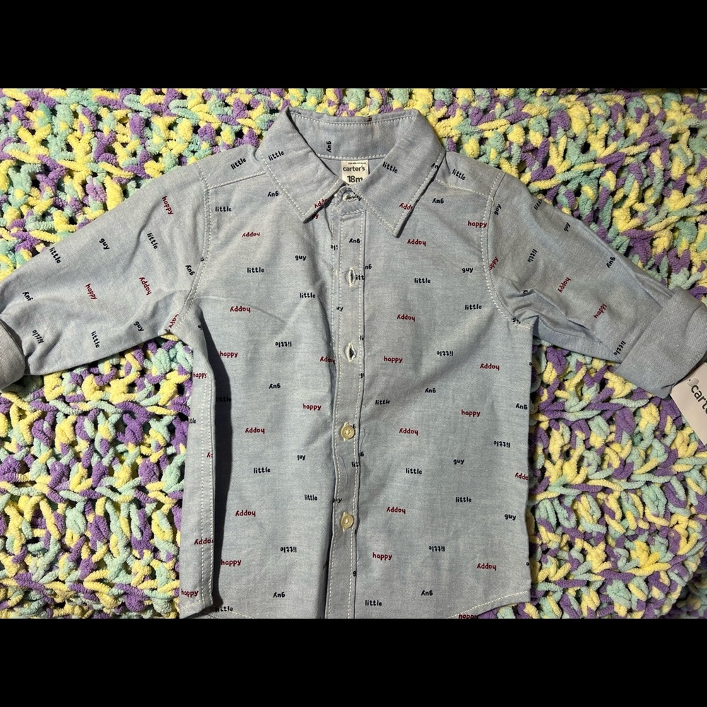18m toddler boys button down bundle - Picture 5 of 5